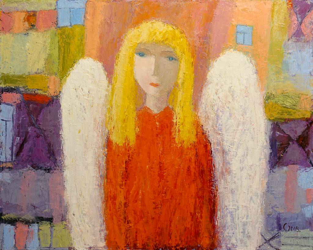 Angel 1, 80x100cm., oil on canvas, 2015