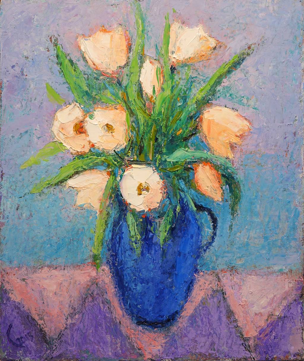 Bouquet, 60x50cm., oil on canvas, 2015