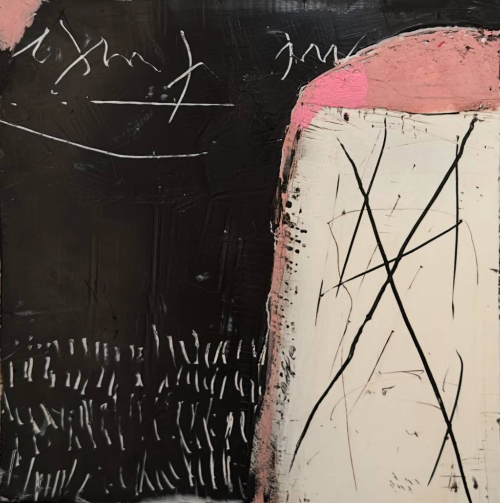 Higher Mathematics, 20x20cm., encaustic, 2026