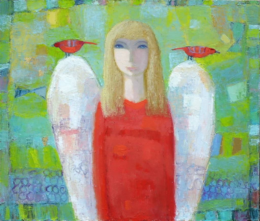 Angel, 80x100cm., oil on canvas, 2016