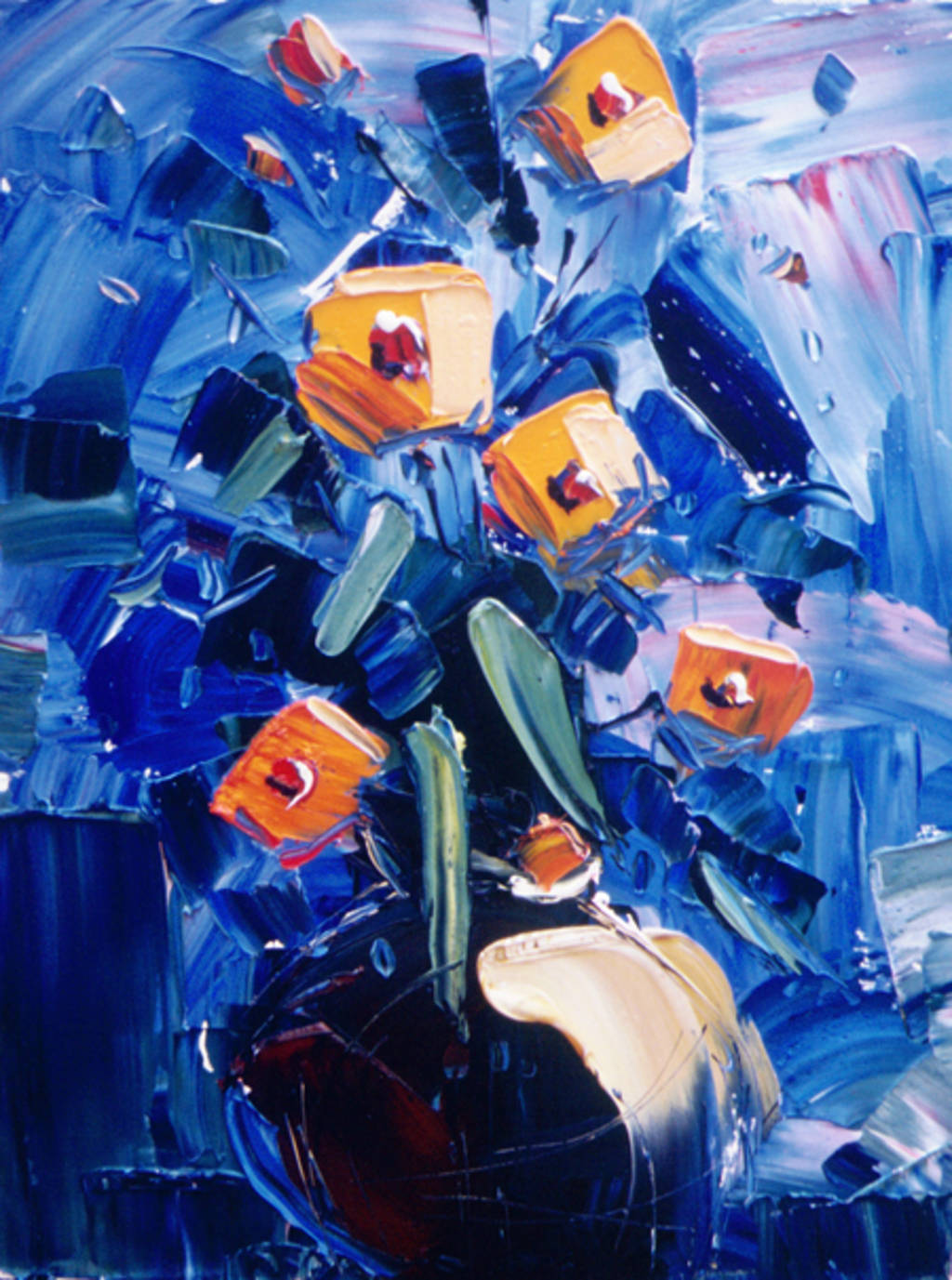 Roses, 60x40cm, oil on canvas, 2016