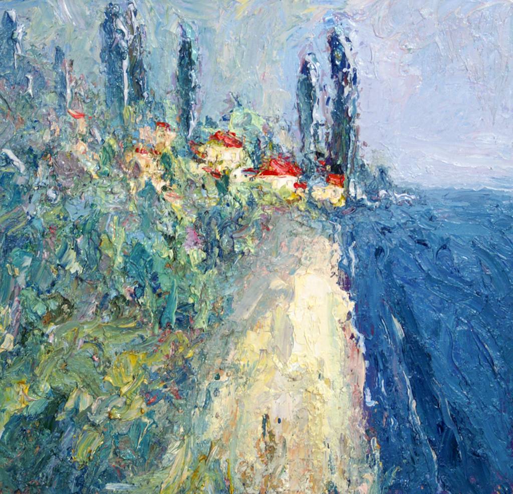 Coast, 60x59cm., oil on canvas, 2012
