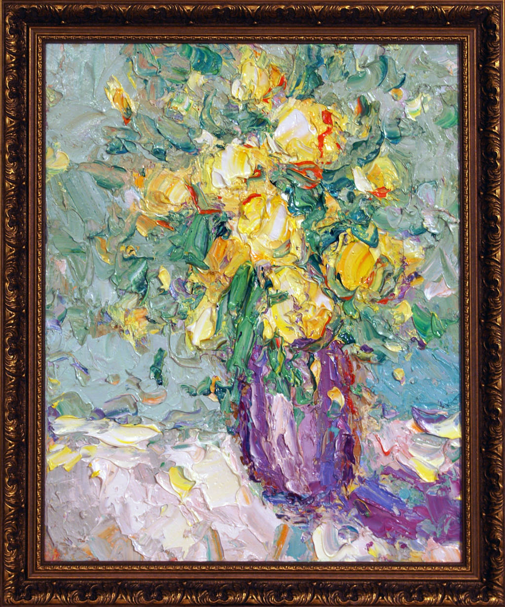 Bouquet, 50x40cm, oil on canvas, 2012