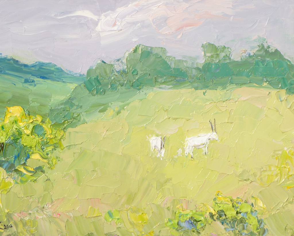 Field, 41x33cm., oil on canvas, 2012