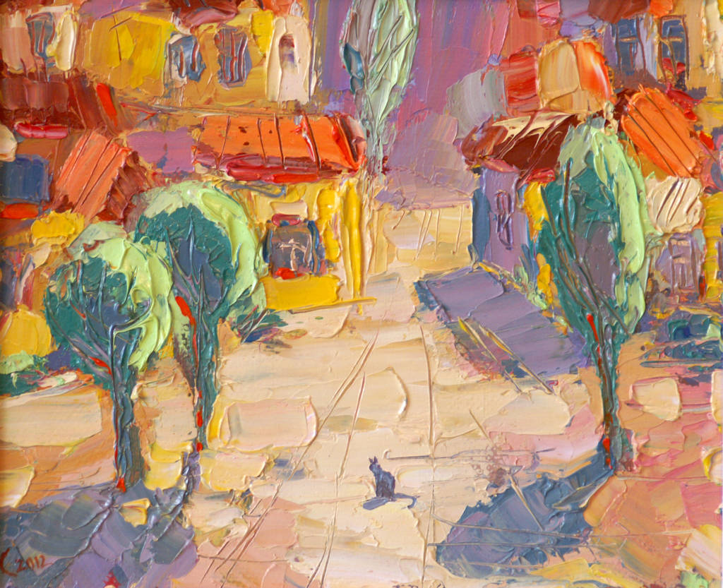 This Is Summer, 30x25cm, oil on canvas, 2012