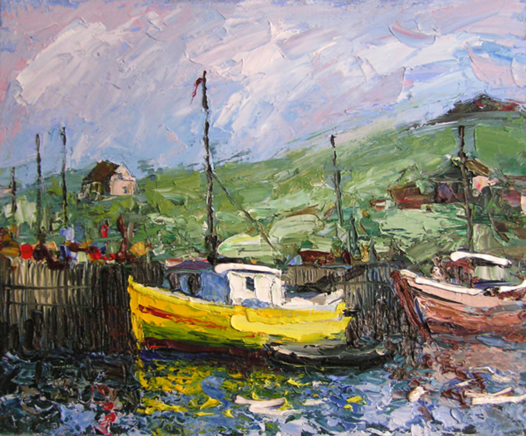 Old Berth, 60x50cm, oil on canvas, 2013