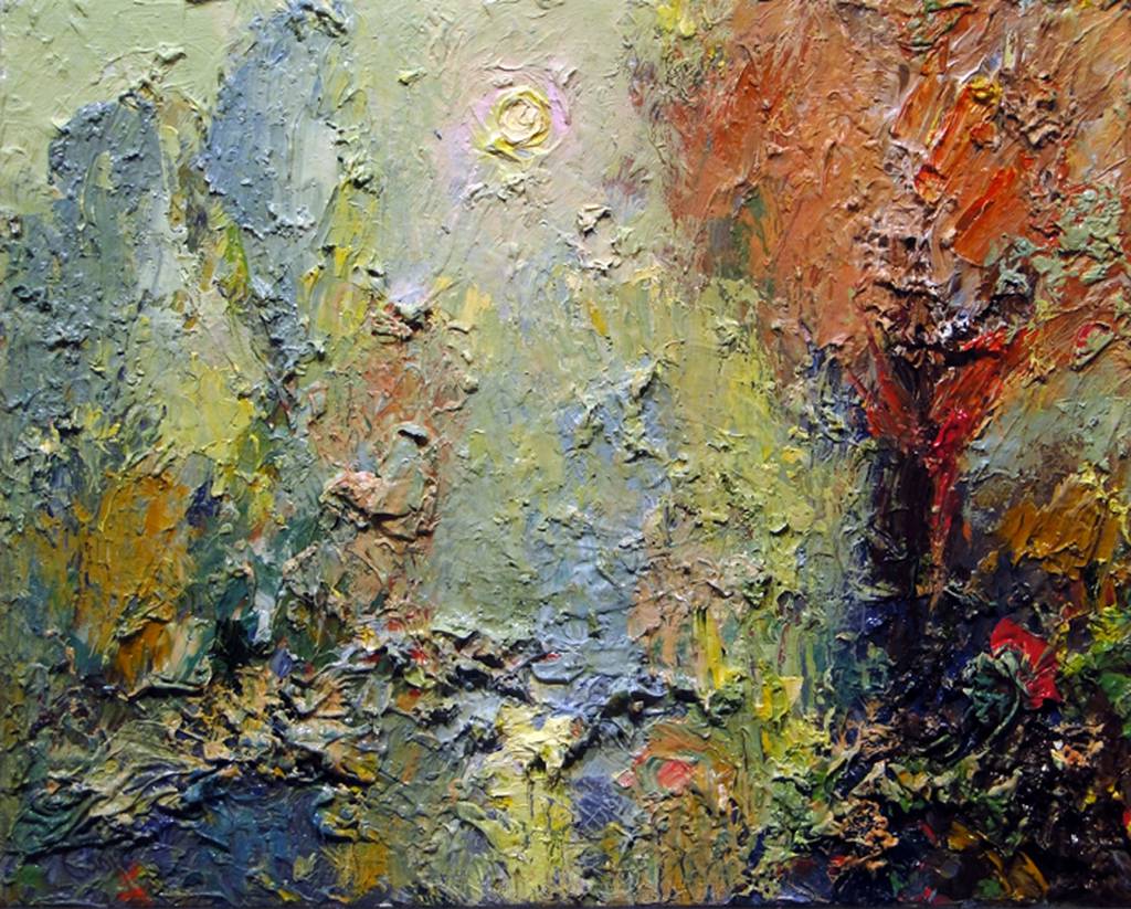 Morning 1, 41x33cm., oil on canvas, 2014